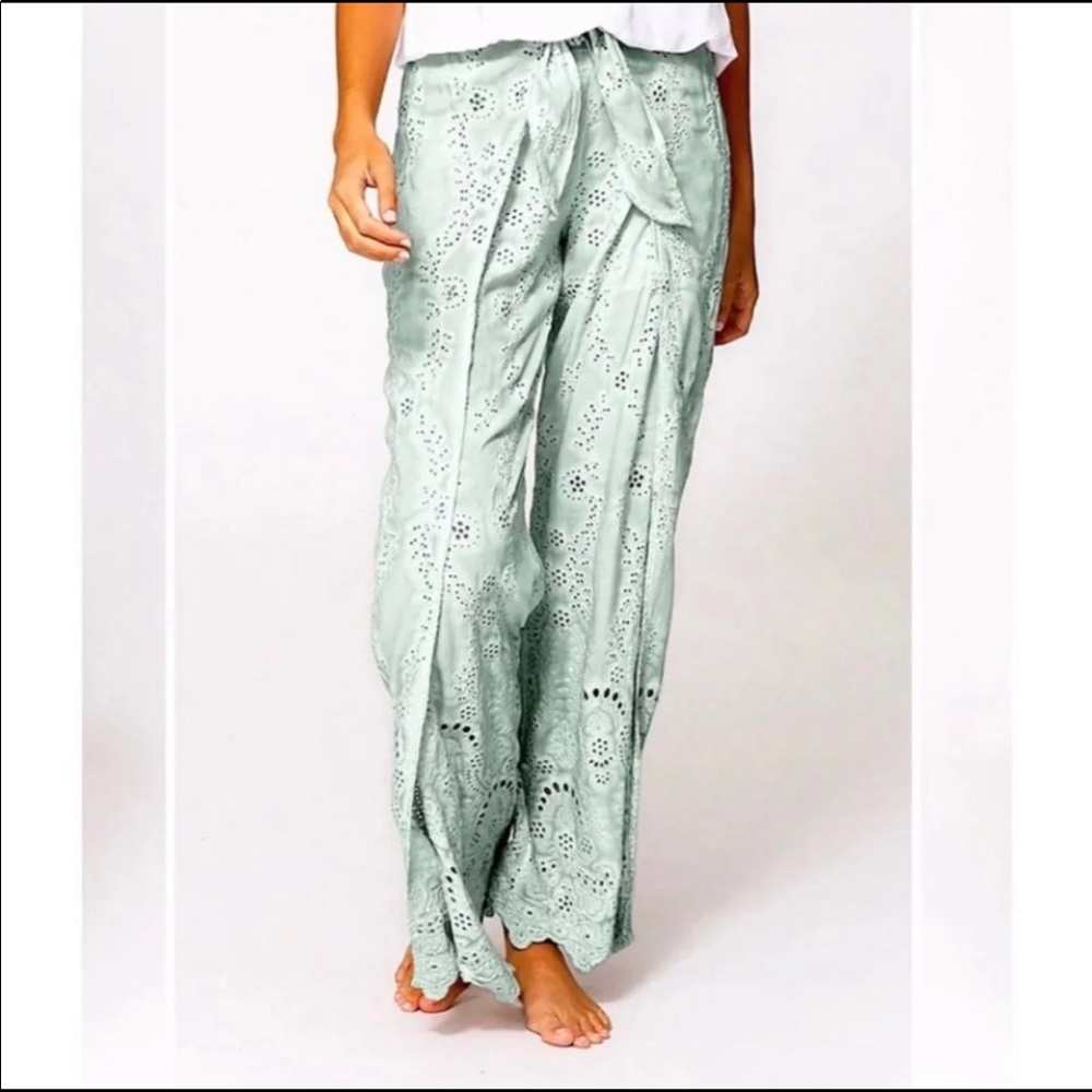 Young fabulous & broke green  pants